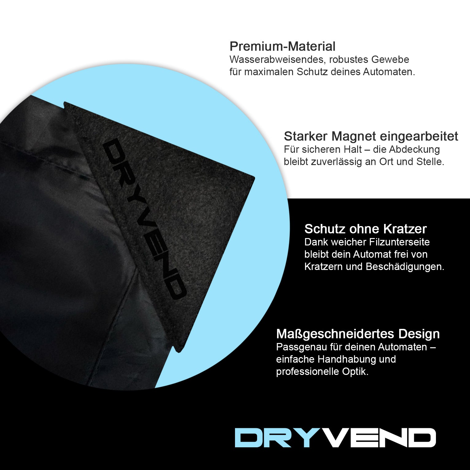 Dryvend Raincover – Der mobile Regenschutz für Snackautomaten